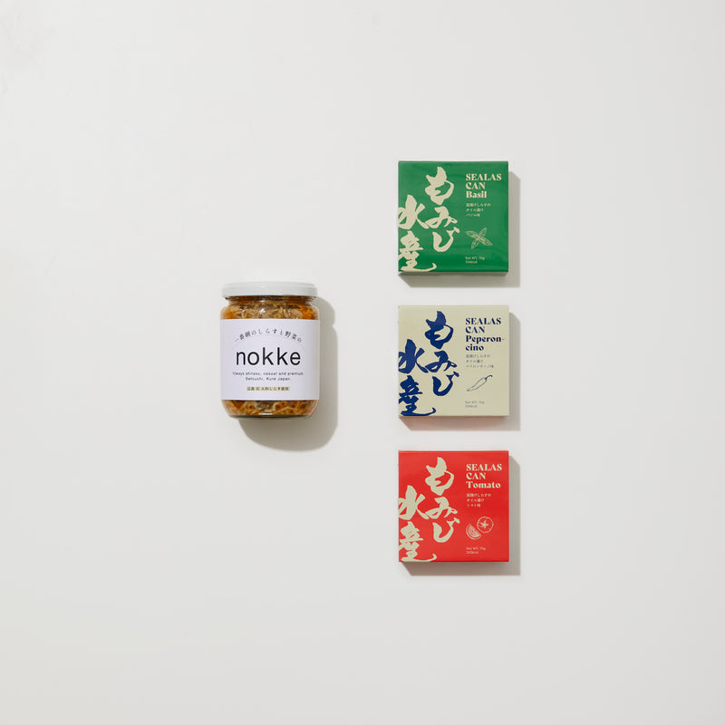 NOKKE ＋ シーラス缶各３種セット